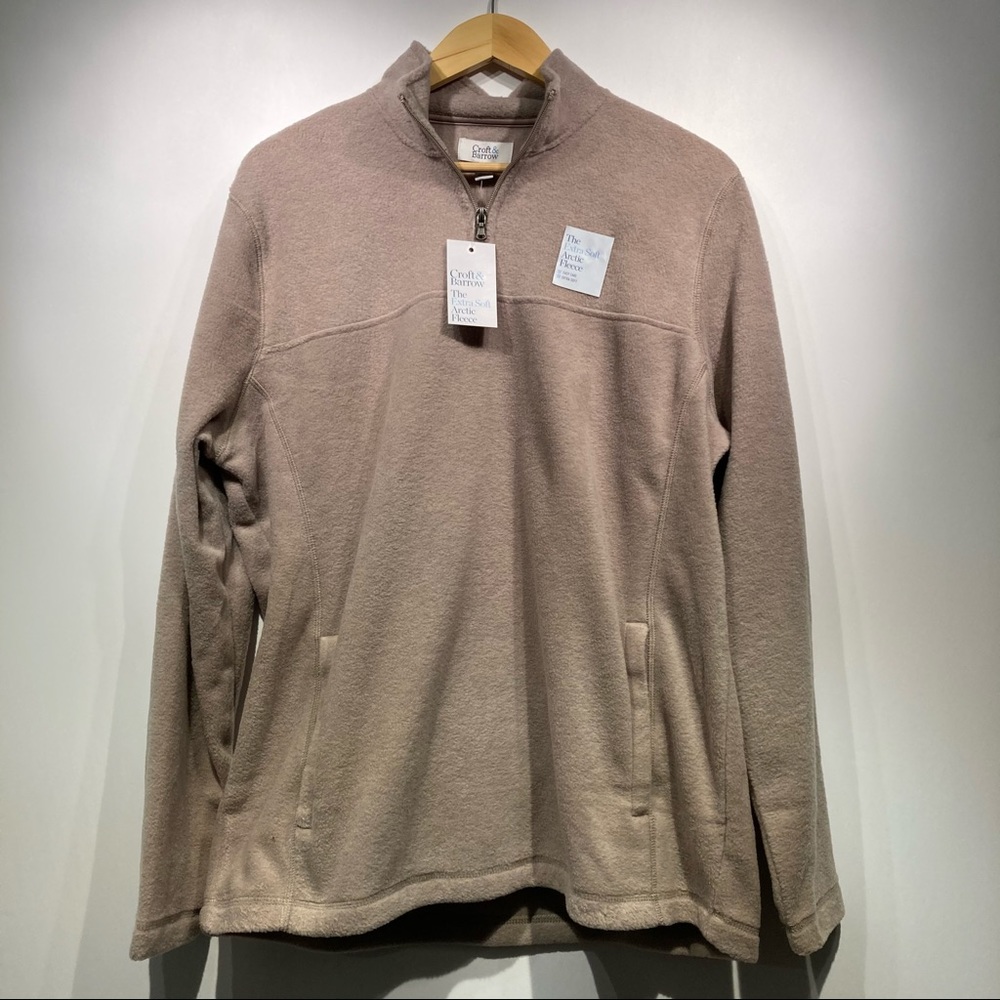 Croft & Barrow Arctic Fleece 1/4 Zip  NWT